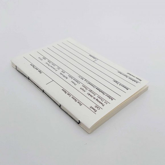 Library Card Book