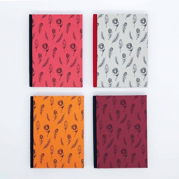 Protea Floral Notebook