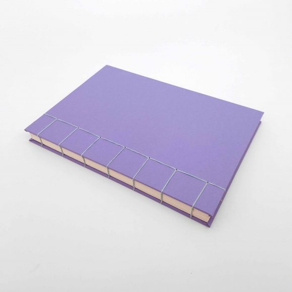Coptic Stitch - The Purple One